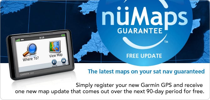 Garmin nuMaps Guarantee
